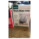 Seat covers and bread slicer