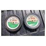 7in steel wheels