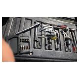 Sockets, wrenches, screw drivers, ect.