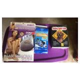 Hair removal system, dog collar, photo paper