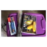 Soldering kit, 3/8 drive socket set, chisel kit