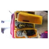 Bolt bins with misc. things inside