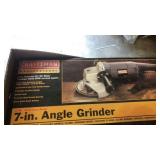 Craftsman 7in angle grinder