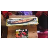 Indian girl canoe all wood model