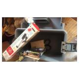 Craftsman Plastic tool box with contents