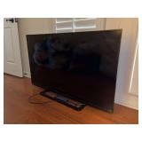 TOSHIBA 50” LED Back-Lit HDTV with remote (model 50L1400U)…..working condition