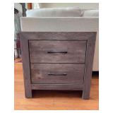 Nice looking 2-drawer nightstand/end table…..23-3/4 x 16 x 24 tall