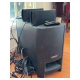3-piece Bose CineMate Series II Digital Home Theater Speaker System….working condition……woofer and 2 speakers…..see pics for serial number