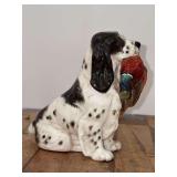 Royal Doulton Bone China Hunting Spaniel with Pheasant…..5” long x 5-1/2” tall