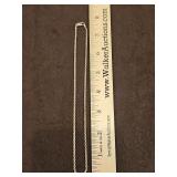 15" .925 necklace 7.7 total grams...