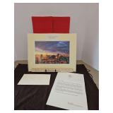 NIB Marlboro Country Limited Edition 50th Anniversary 14x11" Lithograph w/Letter from Philip Morris...