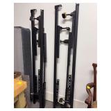 2 sets of queen size bed rails