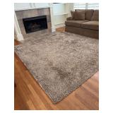 Sumo Shag Taupe Area Rug