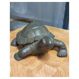 Pier 1 hard resin turtle yard art…..approx. 11” long x 5-1/4” tall