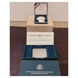 1997 Proof Silver Dollar(90% Silver) United States Botanic Garden Commemorative Coin in Original Boxes w/COA...