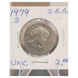1979-S UNCIRCULATED Susan B Anthony Dollar...