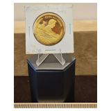 US Navy Challenge coin, USS ABRAHAM LINCOLN (CVN-72)...