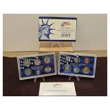 2005 United States Mint Proof Set in Original Box w/COA...