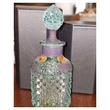 Ransburg 'Glass of Class' perfume bottle. 6.75 in tall