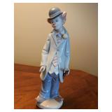 Lladro 'Circus Sam' porcelain figurine. 8.75 in tall