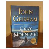 Signed First edition John Grisham “Gray Mountain” - hardback edition with satin finish dust jacket