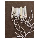 Grouping of (7) surge protectors…..none are tested