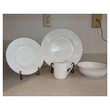 (4) 4-piece place settings of Mikasa Italian Countryside Dinnerware……4 dinner plates, 4 salad plates, 4 soup bowls and 4 mugs