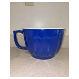 100% Melamine Royal Blue Batter Bowl….9-1/4”D x 6-1/2” tall