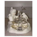 Dept. 56 Snowbabies “Build Your Own Castle” porcelain figurine in original box - 5” tall