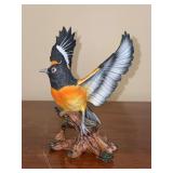 Vintage Hachiro Goto Original Porcelain Oriole Bird Sculpture…..5-3/4” tall