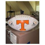 Signed Adidas Tennessee VOLS Football - autograph is faded and could not find exact match