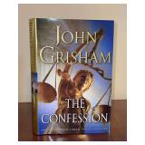 Signed first edition John Grisham novel titled “The Confession”