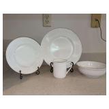 (4) 4-piece place settings of Mikasa Italian Countryside Dinnerware……4 dinner plates, 4 salad plates, 4 soup bowls and 4 mugs