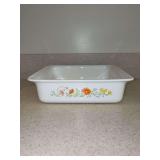 Vintage Corning Ware Wildflower 8x8x2 Casserole Dish