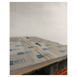 4'-38'-1' Solid Aluminum Piece w/Metal Pipes