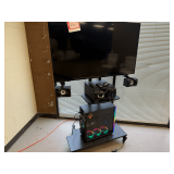 TV Cart w/Speakers/Computer