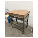 Granite Plate on Metal Frame