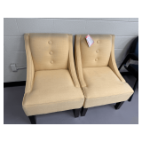 2 Yellow Chairs