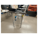 Metal Table, no contents