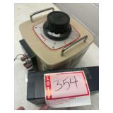 Krisbow Variable Transformer & Tachlife Adjustable Power Supply