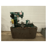 Grizzly Industrial  31' 3/4HP Combo Lathe/Mill w/Table & Contents