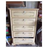 5-drawer chest and contents - majority are bicycle parts - MUST TAKE ALL