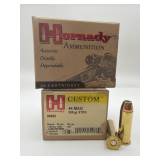 Two HORNADY CUSTOM 44 MAG 300gr XTP, 20RD Ammo / 9088