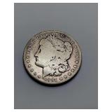 United States 1881 Morgan Silver Dollar. Weighs 25 grams