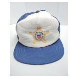 Vintage United States Secret Service Truckers Hat/Cap Embroidered Mesh Back
