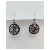 Rowel/Spur Earrings Hook Style