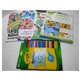 Coloring Books and Markers