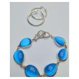 Teardrop Blue Cat