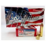 Two HORNADY AMERICAN WHITETAIL 450 BUSHMASTER 245gr SP 20RD Ammo / 82242