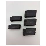 Five SPRINGFIELD ARMORY XDS .45 ACP Polymer Magazine Sleeves